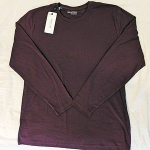 Selected - LS - Maroon